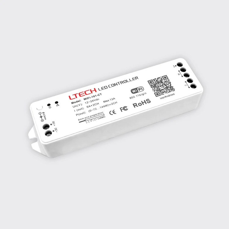 2 × 6A CT LED Ribbon Controller Wifi