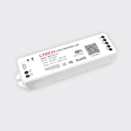 2 × 6A CT LED Ribbon Controller Wifi