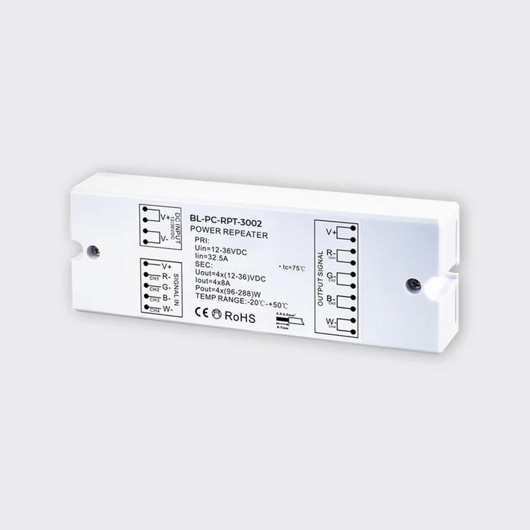 4 × 4–8A Repeater | 12-48V