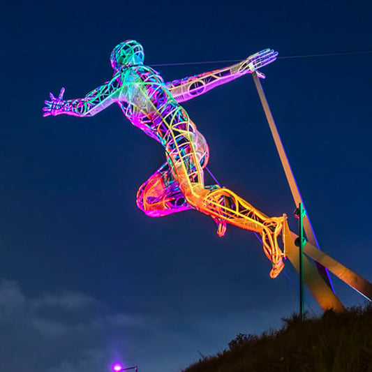RUNNING IN NEON