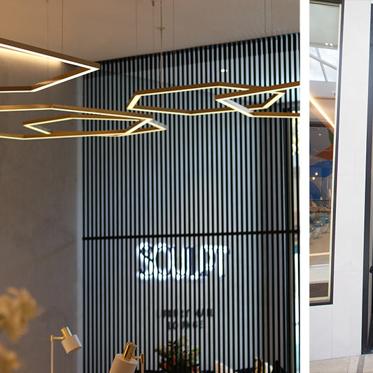 LUXURY HEXAGON LUMINAIRES