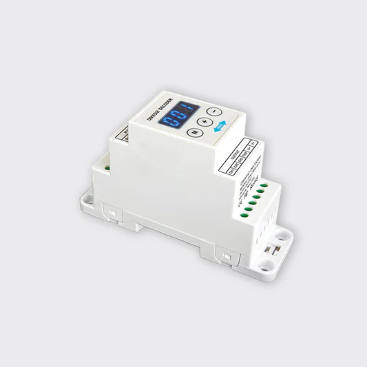 4 × 4A DMX DIN Rail Decoder