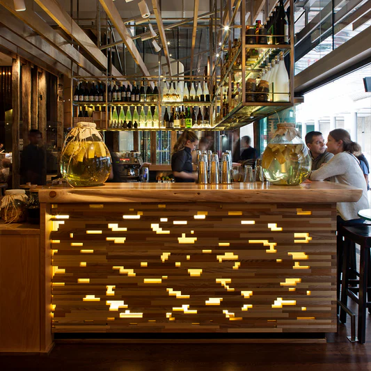 MASU JAPANESE RESTAURANT LIGHTING